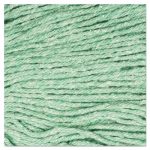Super Loop Wet Mop Head, Cotton/Synthetic, Large Size, Green