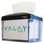 Valay Nap Interfolded Napkin Dispenser, 6.14 x 8 x 6 1/2, Black