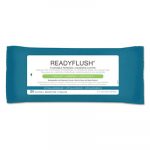 ReadyFlush Biodegradable Flushable Wipes, 8 x 12, 24/Pack, 24 Pack/Carton