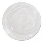 Cold Drink Cup Lids for 16-24 oz Plastic Cold Cups, Clear,100/Pk, 10Pk/Ctn