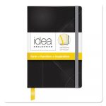 Idea Collective Journal, Wide/Legal Rule, Black Cover, 5.5 x 3.5, 96 Sheets