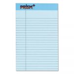 Prism + Writing Pads, Narrow Rule, 5 x 8, Pastel Blue, 50 Sheets, 12/Pack