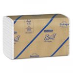 Essential C-Fold Towels, Absorbency Pockets,10 1/8x13 3/20,White,200/PK,12 PK/CT