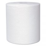 Essential Plus Hard Roll Towels 8" x 600 ft, 1 3/4" Core dia, White, 6 Rolls/CT