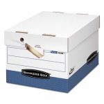 PRESTO Maximum Strength Storage Box, Ltr/Lgl, 12 x 15 x 10, White, 12/Carton