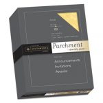 Parchment Specialty Paper, 24 lb, 8.5 x 11, Gold, 500/Ream