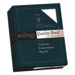 Quality Bond Business Paper, 95 Bright, 20 lb, 8.5 x 11, White, 500/Ream