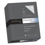 Granite Specialty Paper, 24 lb, 8.5 x 11, Gray, 500/Ream