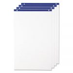 Conference Cabinet Flipchart Pad, 21 x 33.75, White, 50 Sheets, 4/Carton