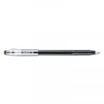 FriXion ColorSticks Erasable Stick Gel Pen, 0.7mm, Black Ink/Barrel, Dozen