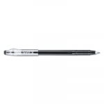 FriXion ColorSticks Erasable Stick Gel Pen, 0.7mm, Black Ink/Barrel, 36/Pack