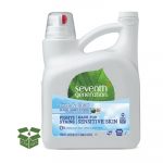 Natural 2X Concentrate Liquid Laundry Detergent, Free/Clear, 99 Loads,150oz,4/CT