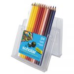 Scholar Colored Pencil Set, 2B. 24 Assorted Colors/Set