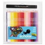 Scholar Colored Pencil Set, HB, 48 Assorted Colors/Set