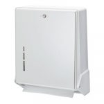 True Fold C-Fold/Multifold Paper Towel Dispenser, White, 11 5/8 x 5 x 14 1/2