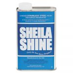 Stainless Steel Cleaner & Polish, 1qt Can, 12/Carton