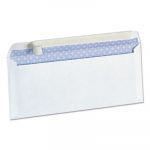 Peel Seal Strip Business Envelope, #10, Cheese Blade Flap, Self-Adhesive Closure, 4.13 x 9.5, White, 100/Box
