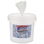 Antibacterial Gym Wipes, 6 x 8, 700 Wipes/Bucket, 2 Buckets/Carton