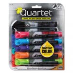 EnduraGlideDry Erase Marker, Broad Chisel Tip, Assorted Colors, 12/Set