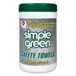 Safety Towels, 10 x 11 3/4, 75/Canister, 6 per Carton