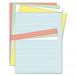 Data Card Replacement Sheet, 8 1/2 x 11 Sheets, Assorted, 10/PK
