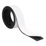 Magnetic Adhesive Tape Roll, Black, 1" x 4 Ft.