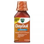 DayQuil Cold & Flu Liquid, 12 oz Bottle