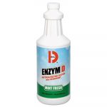 Enzym D Digester Deodorant, Mint, 1qt, Bottle, 12/Carton