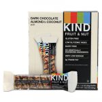 Fruit and Nut Bars, Dark Chocolate Almond & Coconut, 1.4 oz Bar, 12/Box