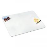 Clear Desk Pad with Microban, 19 x 24, Plastic