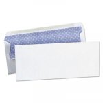 Self-Seal Business Envelope, #10, Cheese Blade Flap, Self-Adhesive Closure, 4.13 x 9.5, White, 500/Box