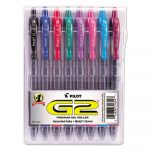 G2 Premium Retractable Gel Pen, Bold 1mm, Assorted Ink/Barrel, 8/Pack