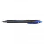Atlantis Comfort Retractable Ballpoint Pen, 1.2mm, Blue Ink/Barrel, Dozen