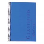 Color Notebooks, 1 Subject, Narrow Rule, Indigo Blue Cover, 8.5 x 5.5, 100 Pages