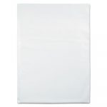 Redi-Strip Poly Mailer, #6, Square Flap, Redi-Strip Closure, 14 x 19, White, 100/Pack