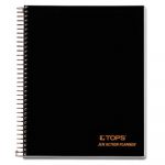 JEN Action Planner, Narrow Rule, Black Cover, 8.5 x 6.75, 84 Pages