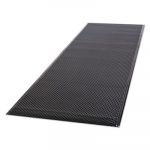 Feel Good Anti-Fatigue Floor Mat, Continuous Runner, 35 x 60, PVC, Black