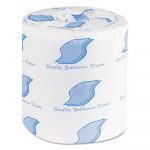 Bath Tissue, Individually Wrapped, 2-Ply, White, 500 Sheets/Roll, 96 RL/Carton