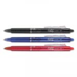 FriXion Clicker Erasable Retractable Gel Pen, 0.7mm, Assorted Ink/Barrel, 3/Pack