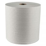 Essential Plus Hard Roll Towels, 1.5" Core, 8" x 425 ft, White, 12 Rolls/Carton