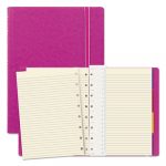 Notebook, 1 Subject, Medium/College Rule, Fuchsia Cover, 8.25 x 5.81, 112 Pages