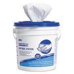 WetTask System-Bleach/Disinfectant/Sanitizer w/Bucket,12X12.5, 90/Roll, 6Roll/CT