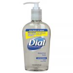 Antimicrobial Soap for Sensitive Skin, 7.5 oz Decor Pump Bottle, Floral, 12/CT