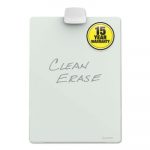 Glass Dry Erase Desktop Easel, 11 x 9, White