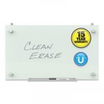 Infinity Magnetic Glass Dry Erase Cubicle Board, 14 x 24, White