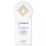 Vacuum Filter Bags Designed to Fit ProTeam LineVacer/Rubbermaid 9VBP06, 100/CT