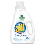 Free Clear HE Liquid Laundry Detergent, 50 oz Bottle