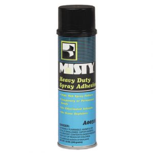 Heavy-Duty Adhesive Spray, 12 oz., Aerosol, 12/Carton