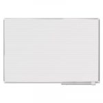 Ruled Planning Board, 72 x 48, White/Silver
