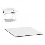 Drafting Table Top, Rectangular, 48w x 36d, White